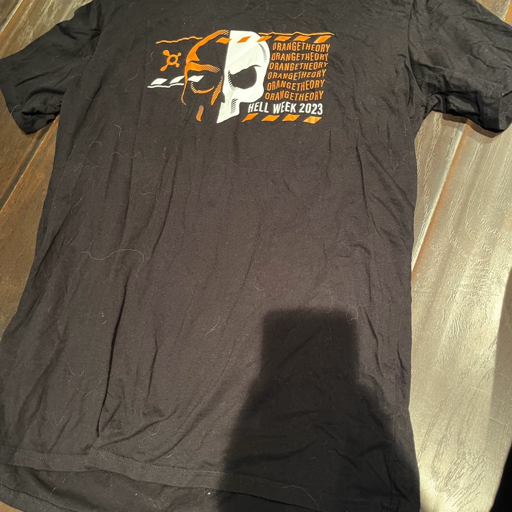 Orangetheory Black and Orange Graphic Tee